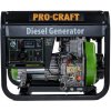 Dieselový elektrický generátor Procraft DP55 | DP55 (Dieselový generátor Procraft DP55 maximálny výkon: 5kW, prevádzkový výkon: 4,5kW, napätie/frekvencia: 220-240V/50Hz, objem nádrže: 12,5l, štartovan