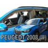 Deflektory na Peugeot 2008 od 2020 (+zadné)