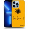 Picasee silikónový prehľadný obal pre Apple iPhone 13 Pro - I am fine