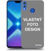 Picasee silikónový prehľadný obal pre Honor 8X - Vlastný design/motiv