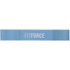 Posilňovacia guma Fitforce EXELOOP SOFT Svetlomodrá,Biela