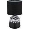 Globo Lighting Rela stolová lampa 1x40 W čierna 21733S