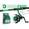 DELPHIN Feedrový set GreenFeed 330cm, do100g + 3T + Method Feed 200m