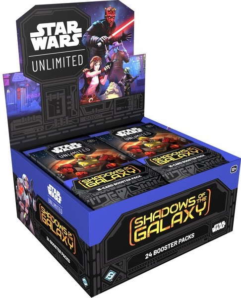 Star Wars Unlimited Shadows of the Galaxy Booster Display