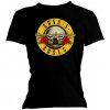 Guns N’ Roses tričko Classic Bullet Logo Čierna M