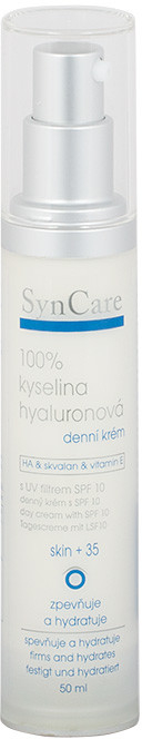 Syncare denný krém 100% kyselina hyaluronová 50 ml