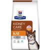 Hill's Prescription Diet K/D Starostlivosť o obličky granule pre mačky s tuniakom 3 kg