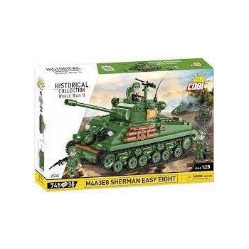 Cobi 2533 World War II Tank M4A3E8 SHERMAN Easy Eight