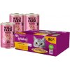 WHISKAS Adult sáčok 80 x 85 g Hydinové kúsky - vlhké krmivo pre dospelé mačky v želé (kúsky s: kuracím, kačacím, hydinovým, morčacím mäsom) & WILD FARM Paštéta s jahňacím mäsom 3x400g - bezlepkové krm