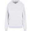 Build Your Brand Hebká dámska mikina cez hlavu Fluffy - Biela | XXXXL