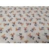 Bavlnená látka MICKEY MOUSE šírka 150 cm
