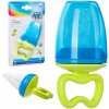 Hryzátko na podávanie potravy Canpol babies plast, tkanina modrá