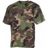 Tričko MFH s krátkym rukávom woodland M97 - L