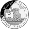 Bayerische Hauptmünzamt strieborná minca African Wildlife Elephant 2024 1 Oz