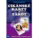 Cikánské karty a tarot kniha a karty - Lenka Vdovjaková