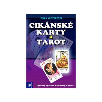 Cikánské karty a tarot kniha a karty - Lenka Vdovjaková