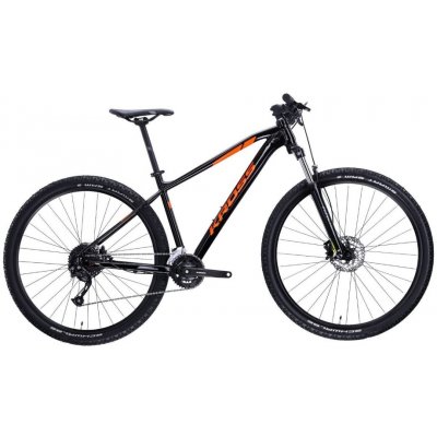 Horský bicykel Kross Level 1.0 PW GL 29" Gen 005 čierna/oranžová - M (17", 172-180 cm)