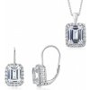 SOFIA strieborný set náušnice a prívesok COEZB35163+COPZB35161