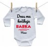 Boodyy Body s dlhým rukávom Dnes ma kočíkuje babka 92 (18-24 mesiacov)