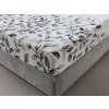 XPOSE® Mikroplyšová plachta IVANKA Exclusive - sivá 180x200 cm, Mikroplyš