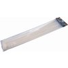 Pásky sťahovacie biele, 4,8x500mm, 100ks, Ø150mm, 22kg, nylon PA66, EXTOL PREMIUM