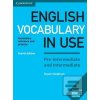 English Vocabulary in Use Pre-intermediate and Intermediate Book with Answers Redman Stuart
