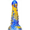 Fantasy Ninja Dildo 16 x 5,2 cm Blue-Gold - gb45081