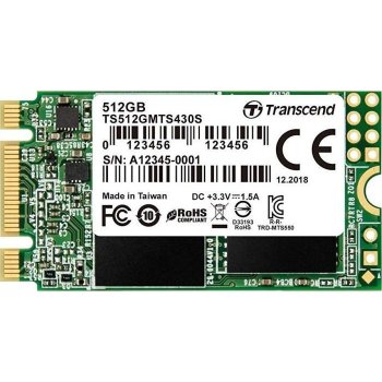 Transcend MTS430S 512GB, TS512GMTS430S