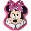 Setino · Tvarovaný 3D vankúš s tvárou Minnie Mouse - Disney - 34 x 27 cm