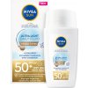 Nivea Sun Ultra Light Daily Fluid tónovací pleťový krém na opalovanie stredný odtieň OF50+, 40 ml