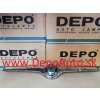 Škoda SUPERB II 3/2008- lišta prednej masky / Originál