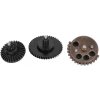 AirsoftPro Set vysoko záťažových CNC kolies 100:300 - šikmé ozubenie