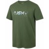 Husky Pánske bavlnené tričko Wild, khaki - XL