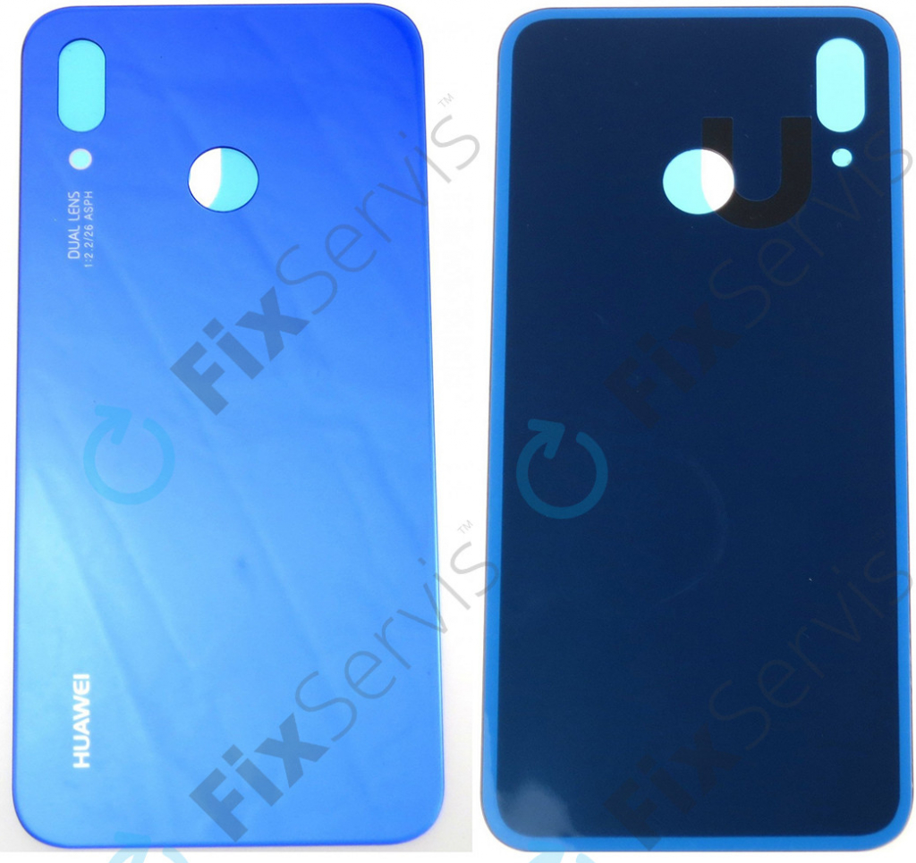 Kryt na mobilný telefón Kryt Huawei P20 Lite zadný modrý - Zoznamtovaru.sk