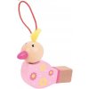 Bigjigs Toys dřevěná píšťalka ptáček modrá