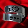 iŠperky Oceľová obrúčka I love you ID 292595