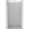 Mexen Velar L, posuvné sprchové dvere do otvoru 110 cm, 8mm sklo námraza, brúsená oceľ, 871-110-003-31-97