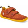 Affenzahn Barefoot tenisky Sneaker Knit Happy-Lion vegan žlté