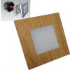 Emithor STEP LED svietidlo na schody svetlé drevo 1W 4000K IP20 48307