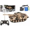 Teddies Tank RC plastová batéria 27 cm 40 MHz + batéria so zvukom