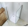 Mexen Lima, sprchovací kút 120 (dvere) x 60 (stena) cm, 6mm číre sklo, chrómový profil, 856-120-060-01-00