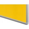 Obojstranný textilný paraván ekoTAB, 150 x 120 cm Farba: žltá