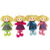 Teddies Bábika látková plyšová 30cm asst 4 druhy