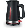 Elektrický varič Bosch TWK4M223 2400 W 1,7 l čierny