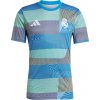 Pánske športové tričko adidas, REAL MADRID PRESHI modrá,mix,biela XL