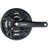 SHIMANO Stred Acera FC-M371 175mm 44/32/22z. 9-k. čierny s krytom na štvorhran