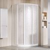 RAVAK - Supernova Štvrťkruhový sprchový kút štvordielny SKCP4-90, 88-90 cm, biela/Pearl 3117O10211