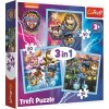 TREFL Puzzle Tlapková patrola: Mocní hrdinové 3v1 (20,36,50 dílků)