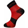nanosox SPORT CYCLON ponožky .44-46 .čierna a červená