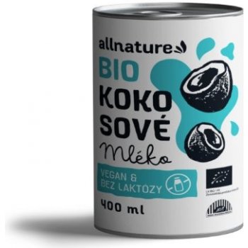 Allnature Bio Kokosové mlieko 400 ml